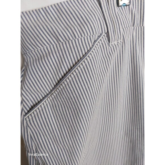 Charter Club Blue Striped Seersucker Skort with Comfort Waist Sz 18W $64.50 - Picture 3 of 8